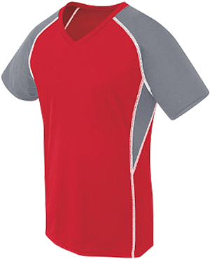 Women Girls Short Sleeve V-Neck Softball/Sports Jersey. Printing is available for this item.