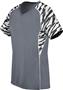 High Five Women Girls Evolution Print V-Neck Jerseys GRAPHITE/FRAGMENTPRINT/WHITE Primary