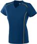 Augusta Ladies Girls Winning Streak Jersey NAVY/GOLD Primary