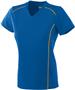 Augusta Ladies Girls Winning Streak Jersey ROYAL/GOLD Primary