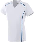 Augusta Ladies Girls Winning Streak Jersey WHITE/ROYAL Primary