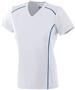 Augusta Ladies Girls Winning Streak Jersey WHITE/ROYAL Primary