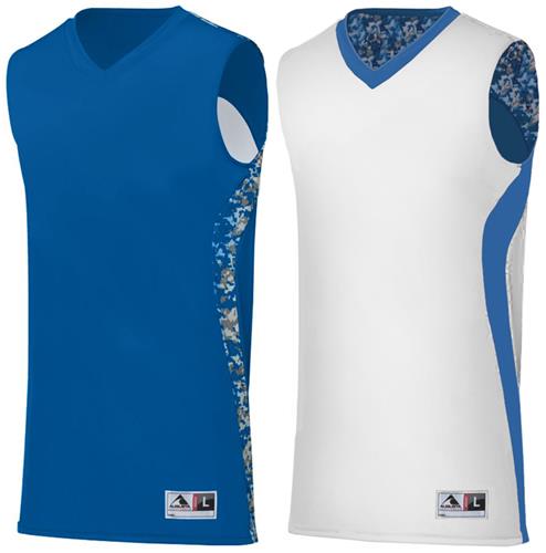 Augusta Men Youth Hook Shot Reversible Basketball Jersey. Printing is available for this item.