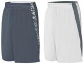 Augusta 9" Adult Youth Graded Inseam Hook Shot Reversible Shorts No Pockets