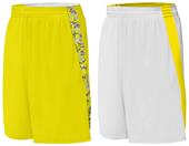 Augusta 9" Adult Youth Graded Inseam Hook Shot Reversible Shorts No Pockets