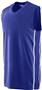 Adult Youth Sleeveless Basketball Game Jersey PURPLE/WHITE Primary