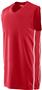 Adult Youth Sleeveless Basketball Game Jersey RED/WHITE Primary