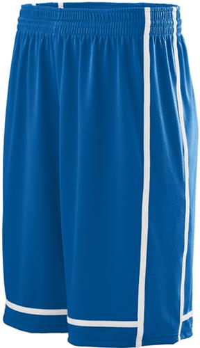 Augusta 9" Adult Youth Graded Inseam Winning Streak Basketball Shorts No Pockets
