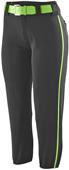 Womens/ Girls Low Rise Collegiate Softball Pants