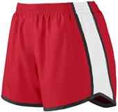 Augusta 4" Ladies Jr Fit Pulse Team Shorts No Pockets 1265 Augusta 4" Ladies Jr Fit Pulse Team Shorts No Pockets 1265