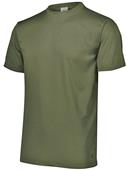 Adult Youth Wicking Tagless Cooling T-Shirt OLIVE DRAB GREEN Primary