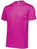 Adult Youth Wicking Tagless Cooling T-Shirt POWER PINK Primary
