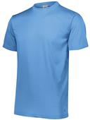 Adult Youth Wicking Tagless Cooling T-Shirt COLUMBIA BLUE Primary