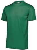 Adult Youth Wicking Tagless Cooling T-Shirt DARK GREEN Primary