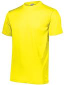 Adult Youth Wicking Tagless Cooling T-Shirt POWER YELLOW Primary