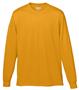 Adult/ Youth Wicking Long Sleeve Tagless T-Shirt GOLD Primary