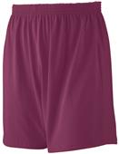  (A2XL, A3XL) Adult 6" Graded Inseam, Elastic waistband Knit Shorts (No Pockets)