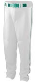 Adult Youth Series Open Bottom Piping Baseball Pants