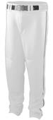 Adult Youth Series Open Bottom Piping Baseball Pants