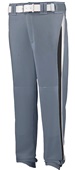 Adult Youth  3-Color Baseball/Softball Pants Relaxed Fit, Belt looped, Back Pockets