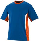 Augusta Sportswear Adult Youth Surge Jerseys ROYAL/ORANGE/WHITE Primary