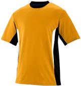 Augusta Sportswear Adult Youth Surge Jerseys GOLD/BLACK/WHITE Primary