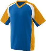 Augusta Sportswear Adult Youth Nitro Athletic Jersey ROYAL/GOLD/WHITE Primary