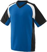 Augusta Sportswear Adult Youth Nitro Athletic Jersey ROYAL/BLACK/WHITE Primary