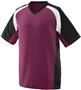 Augusta Sportswear Adult Youth Nitro Athletic Jersey MAROON/BLACK/WHITE Primary