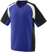 Augusta Sportswear Adult Youth Nitro Athletic Jersey PURPLE/BLACK/WHITE Primary
