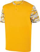 Augusta Men Youth Pop Fly 2-Button Baseball Jersey