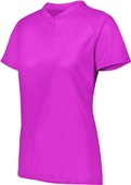 Augusta Ladies Attain Two-Button Softball Jersey 1567