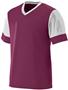 MAROON/ WHITE
