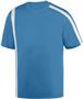 Mens/ Youth 2-Color Crew Neck Wicking Soccer Jersey COLUMBIA BLUE/WHITE Primary