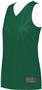 Outside: DARK GREEN, Inside: WHITE