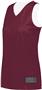 Outside: MAROON, Inside: WHITE