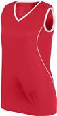 Womens/Girls 2-Color Sleeveless Softball Jersey