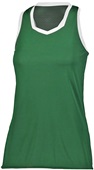 Ladies Girls Crosse Lacrosse Jersey DARK GREEN/WHITE Primary