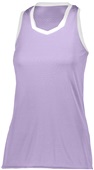 Ladies Girls Crosse Lacrosse Jersey LIGHT LAVENDER/WHITE Primary