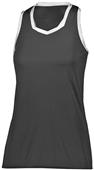 Ladies Girls Crosse Lacrosse Jersey BLACK/WHITE Primary