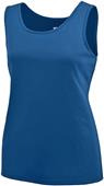  Girls Sleeveless Tank Top (GS -Silver,Navy,Orange), (GM -Kelly)