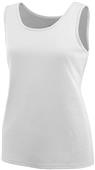 Augusta Sportswear Girls Training Tank 1706 WHITE Primary