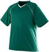Augusta Adult Youth Striker Moisture Wicking Soccer Jersey DARK GREEN/WHITE Primary