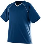 Augusta Adult Youth Striker Moisture Wicking Soccer Jersey NAVY/WHITE Primary
