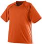 Augusta Adult Youth Striker Moisture Wicking Soccer Jersey ORANGE/BLACK Primary