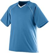 Augusta Adult Youth Striker Moisture Wicking Soccer Jersey COLUMBIA BLUE/WHITE Primary