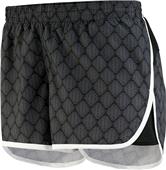 4" Womens Lined Wicking Shorts w/Plxus Print, Inside Key Pocket, 