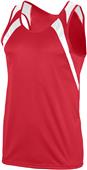 Augusta Adult Wicking Tank With Shoulder Insert 311 RED/WHITE Primary