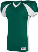 Augusta Sportswear Adult Youth Snap Football Jersey DARK GREEN/WHITE Primary