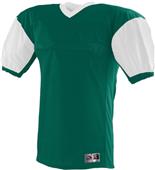 Adult Red Zone Football Jersey DARK GREEN/WHITE Primary